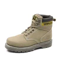 Cat 卡特秋冬啡色头层皮男靴PWC74010-971C4C 40