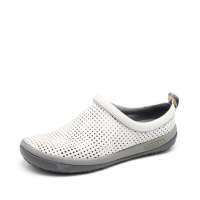 Merrell 迈乐2012年银白色头层牛皮休闲女鞋R321110 36