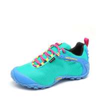 Merrell 迈乐2012年粉绿色织物户外多功能女鞋R3588722 38.5