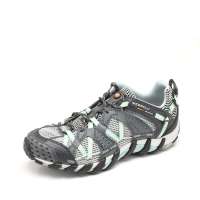Merrell 迈乐2012年深灰/蓝色合成革/织物户外两栖女鞋R385124 35