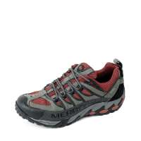 Merrell 迈乐2012年秋冬深灰牛皮/织物男徒步鞋R415137 41.5