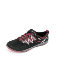 Merrell 迈乐2012年秋冬黑色/红色牛皮/合成革男徒步鞋R439405C4C 40