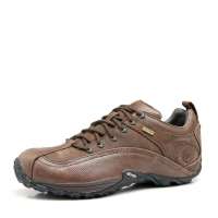 Merrell 迈乐秋冬深咖色牛皮男子徒步休闲鞋R443937 45