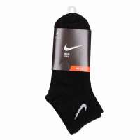 Nike 耐克  2012新款男子NIKE SWOOSH 中薄袜SX3524-001 L