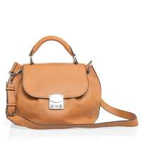 Tata 他她秋季XCB2036棕色荔纹PU/箱包弹力X0604L F