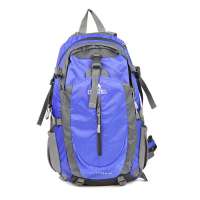 CAMEL骆驼树脂网状彩蓝男士40L户外多功能登山包1F01018CL F
