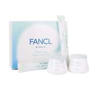 FANCL无添加乳酪水润面膜 乳酪基础面膜(10g*4瓶)水润面膜(5g*4包)-