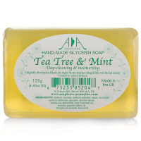 英国AA网AA Skincare茶树薄荷手工甘油皂125g