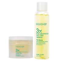 Fanxishop凡茜3倍浓缩芦荟2件套(3倍浓缩芦荟胶150ml+3倍浓缩芦荟汁246ML)-