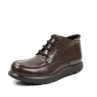 LIONPASS 狮行天下冬季棕色小牛皮男鞋D3620S 44