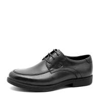 LIONPASS 狮行天下春秋黑色牛皮男鞋SC111U 41