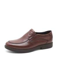 LIONPASS 狮行天下春秋棕色牛皮男鞋SC112S 39