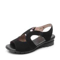 Bata 拔佳2012年夏季新款黑磨牛皮女凉鞋ASR01D 34