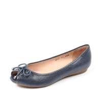 Bata 拔佳2012春宝蓝色羊皮女鞋ASV26D 38
