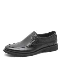 LIONPASS 狮行天下春秋黑色牛皮男鞋SC116U 41