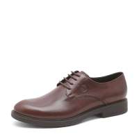 LIONPASS 狮行天下春秋棕色牛皮男鞋SC117S 42