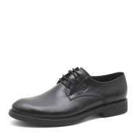 LIONPASS 狮行天下春秋黑色牛皮男鞋SC117U 43