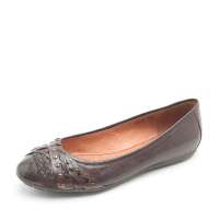 Bata 拔佳秋啡紫油蜡羊皮女鞋ATF02D 38