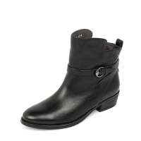 Bata 拔佳2012冬季黑色油蜡小牛皮女鞋ATN42D 37