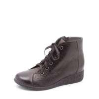 Bata 拔佳冬棕红打蜡小牛/啡色羊皮女鞋(超软)AUB41R 36