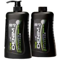 Denim帝宁男士古龙水沐浴露(动感)650ml+动感补充装650ml