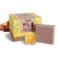Candy PaPa跳跃泡泡精油香皂(葡萄甜橙抗氧化凝脂)70±5(g)