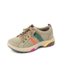 Teenmix 天美意2012秋季杏色磨砂牛皮女皮鞋6HH21D 39