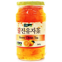 (原装进口)韩国KJ国际蜂蜜柚子茶 560g