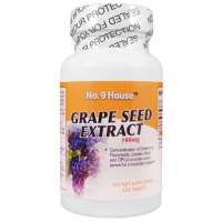 No.9 House GRAPE SEED EXTRACT 九号屋葡萄籽120片普通装(250mg*120片)