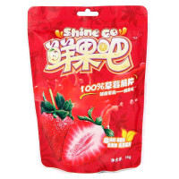鲜果吧100%草莓脆片15g/包