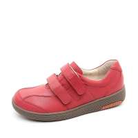 Teenmix 天美意2012秋季舒适软牛皮休闲鞋红色CTR34D 40