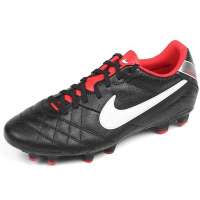 Nike 耐克2012新款男子TIEMPO NATURAL IV LTR FG足球鞋509085-010 40.5