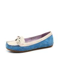 Teenmix 天美意秋季蓝色牛?女单鞋T606-5 36