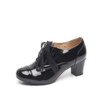 Belle 百丽2012春季黑色漆牛女鞋 3XI20D 39