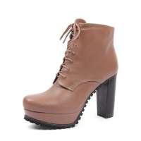 Staccato 思加图2012年秋季灰色绵羊皮女皮靴9BZ13D 37