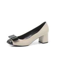 Staccato 思加图2012秋季灰色胎牛漆皮/黑色胎牛漆皮女皮鞋9CO07D 37