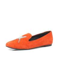 Staccato 思加图2012秋季橙色羊绒面皮女皮鞋9FO28D 38