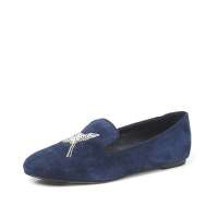 Staccato 思加图2012秋季深蓝色羊绒面皮女皮鞋9FO28D 36