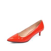 Staccato 思加图2012年秋季红色胎牛漆皮女皮鞋9HR05D 39