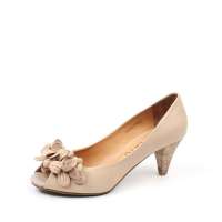 Staccato 思加图春季粉杏色胎牛皮女皮凉鞋EL705D 33