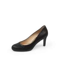 Staccato 思加图春季黑色羊绒贴膜皮女皮鞋EP410D 34