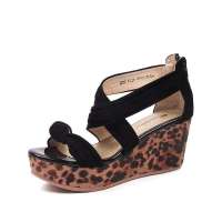 Senda 森达黑羊绒女凉鞋4FF07D 34