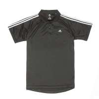 Adidas 阿迪达斯男子 运动全能三条纹涤纶短袖POLOV35962 XXL