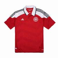Adidas 阿迪达斯2012新款男子丹麦主场比赛T恤X11598 L