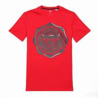 Adidas 阿迪达斯2012新款男子 热情公牛NBA常规产品篮球图案T恤X12775 XXL