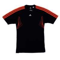 Adidas 阿迪达斯2012新款男子 足球常规猎鹰训练短袖T恤X18097 XS