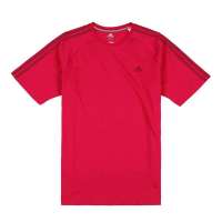 Adidas 阿迪达斯男子 运动全能三条纹短袖T恤O03514 XL