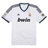 Adidas 阿迪达斯12年新款男子足球 皇马主场比赛服X21987 L