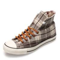 Converse 匡威男子高帮系带all star格纹硫化鞋128227C 43