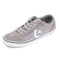 Converse 匡威12新款低帮系带中性Skate皮革休闲鞋129704C 43